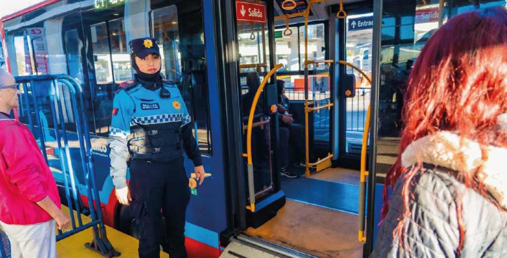 Policía Metropolitana en operativos de seguridad