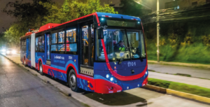 Unidad trolebús 100% eléctrica.