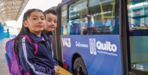 Estudiantes del Expreso Escolar
