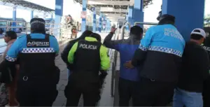 Agentes de control en operativos
