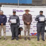 Evento de graduación de operadores de canes
